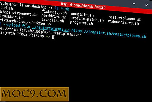 Överföring av stora filer i terminalen på Linux med Transfer.sh