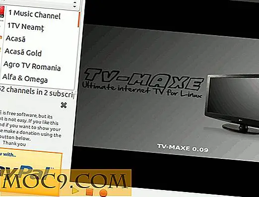 Använd TV-maxe som sopcast alternativ i Linux