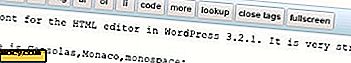 Så här byter du teckensnittet i WordPress 3.2 HTML Editor [Snabbtips]