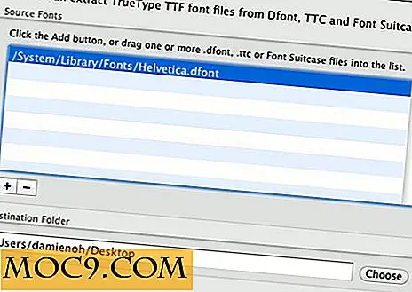 Sådan konverteres Mac-skrifttype (dfont) til Windows-kompatibel skrifttype (ttf)
