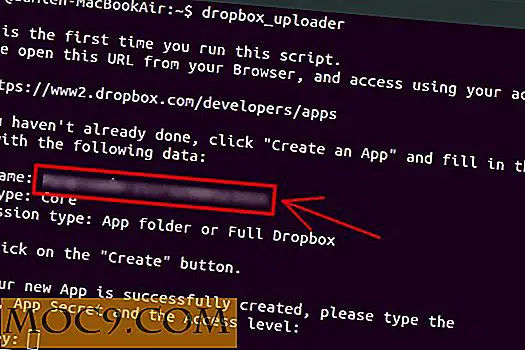 Administrer Dropbox i Terminal med Dropbox Uploader