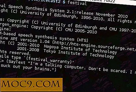 Få din computer til at tale med festivalen [Linux]