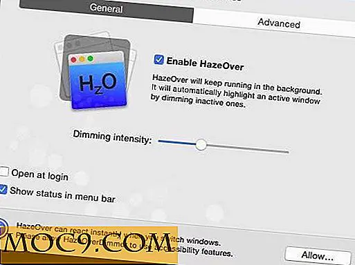 HazeOver עבור Mac: לשפר את הפרודוקטיביות שלך על ידי התמקדות על מה עניינים