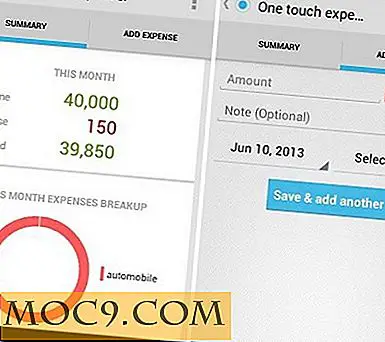 One Touch Expenser: Обикновено приложение за Android за проследяване на разходите си