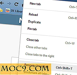 Voeg een prullenbak toe in Chrome en open eenvoudig gesloten tabbladen