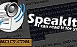 כיצד להמיר טקסט לדיבור ב- Chrome עם SpeakIt!
