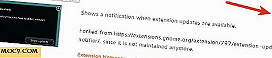 Sådan får du besked om opdateringer til din Gnome Shell Extensions