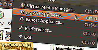 Sådan importeres / eksporteres OVA-filer i VirtualBox