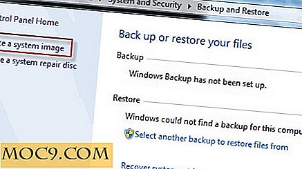 Sådan oprettes et Backup System Image i Windows 7